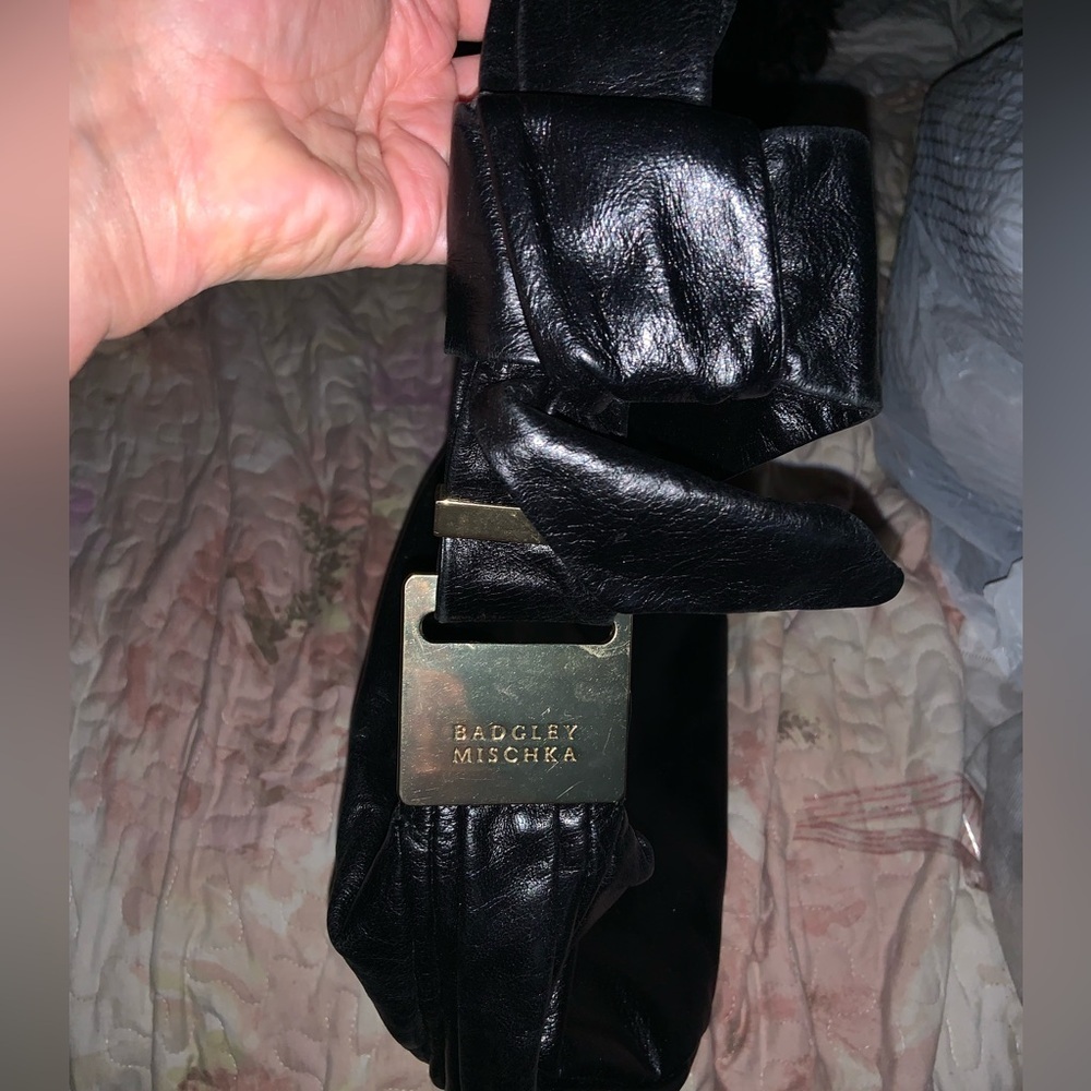 Black badgley Mishka leather boho bow bag purse y2k
Casual fall classic $400 - Picture 7 of 8